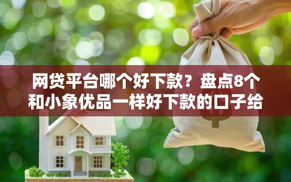 网贷平台哪个好下款？盘点8个和小象优品一样好下款的口子给你参考