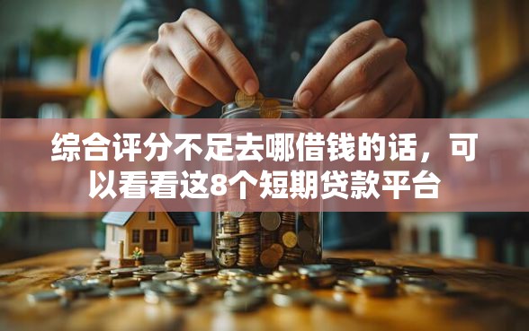 综合评分不足去哪借钱的话，可以看看这8个短期贷款平台