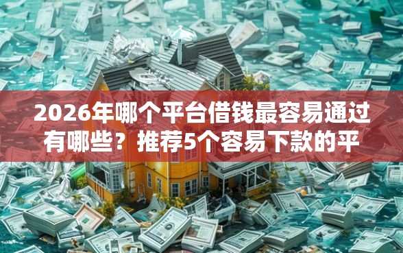 2026年哪个平台借钱最容易通过有哪些？推荐5个容易下款的平台