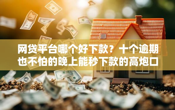 网贷平台哪个好下款？十个逾期也不怕的晚上能秒下款的高炮口子