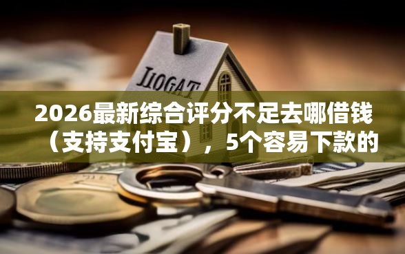 2026最新综合评分不足去哪借钱（支持支付宝），5个容易下款的小额贷款平台无私分享
