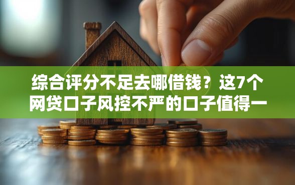 综合评分不足去哪借钱？这7个网贷口子风控不严的口子值得一试