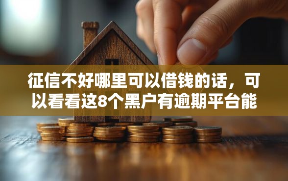 征信不好哪里可以借钱的话，可以看看这8个黑户有逾期平台能放款