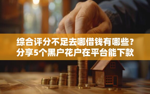 综合评分不足去哪借钱有哪些？分享5个黑户花户在平台能下款