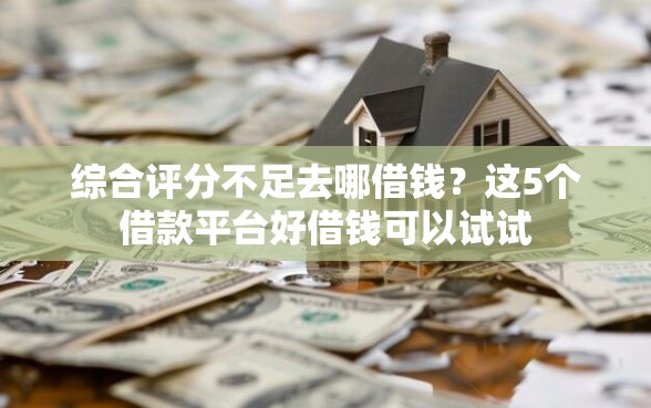 综合评分不足去哪借钱？这5个借款平台好借钱可以试试