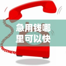 急用钱哪里可以快速借到（最新发布！）10个最好借的网贷平台