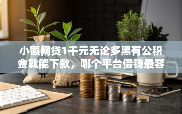 小额网贷1千元无论多黑有公积金就能下款，哪个平台借钱最容易通过的6个平台介绍