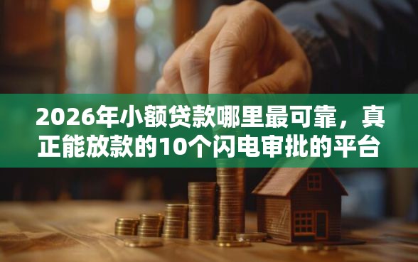 2026年小额贷款哪里最可靠，真正能放款的10个闪电审批的平台推荐