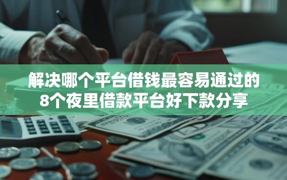 解决哪个平台借钱最容易通过的8个夜里借款平台好下款分享