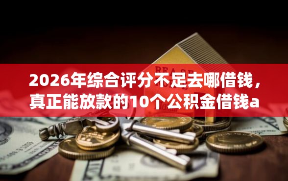 2026年综合评分不足去哪借钱，真正能放款的10个公积金借钱app推荐
