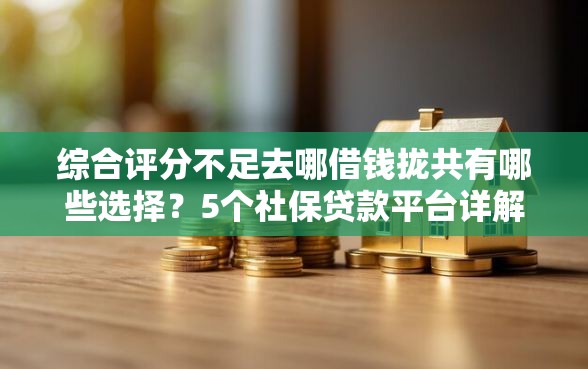 综合评分不足去哪借钱拢共有哪些选择？5个社保贷款平台详解