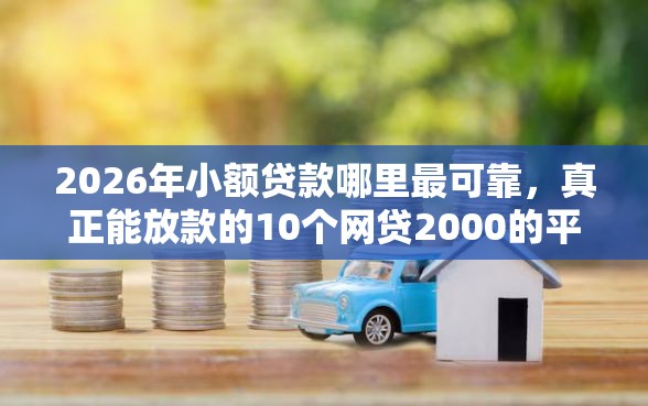 2026年小额贷款哪里最可靠，真正能放款的10个网贷2000的平台推荐