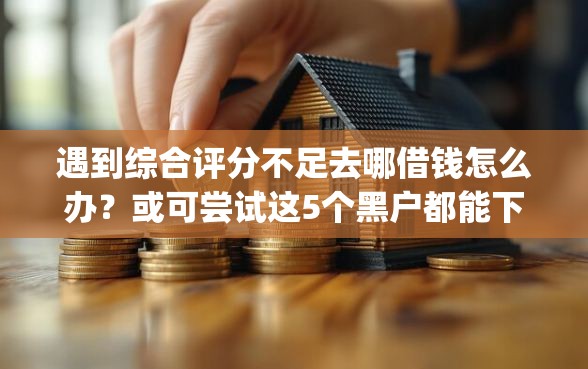 遇到综合评分不足去哪借钱怎么办？或可尝试这5个黑户都能下的app