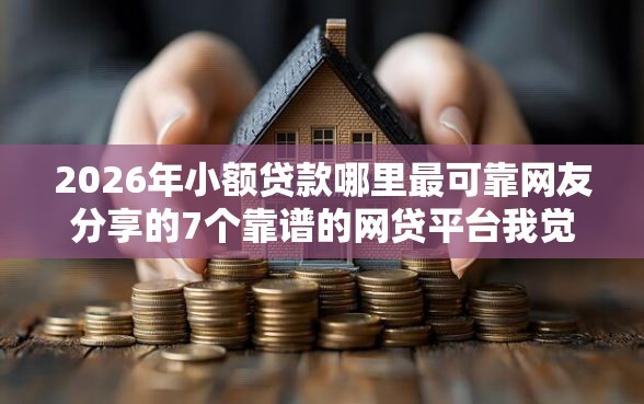 2026年小额贷款哪里最可靠网友分享的7个靠谱的网贷平台我觉得不错！