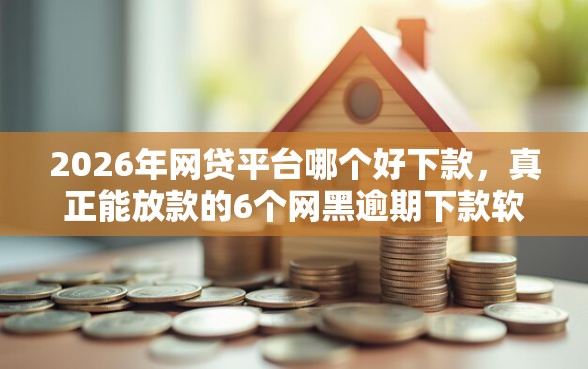 2026年网贷平台哪个好下款，真正能放款的6个网黑逾期下款软件推荐
