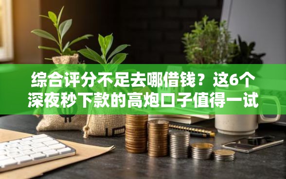 综合评分不足去哪借钱？这6个深夜秒下款的高炮口子值得一试