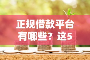 正规借款平台有哪些？这5个贷款交流平台值得一试