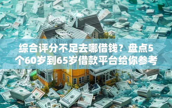综合评分不足去哪借钱？盘点5个60岁到65岁借款平台给你参考