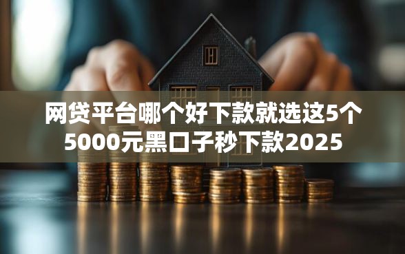 网贷平台哪个好下款就选这5个5000元黑口子秒下款2025