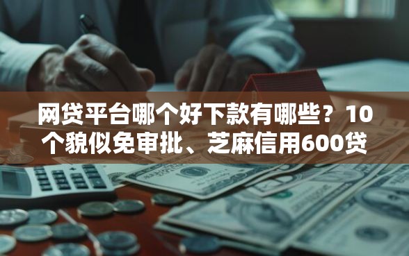 网贷平台哪个好下款有哪些？10个貌似免审批、芝麻信用600贷款平台合集