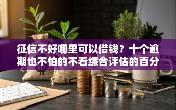 征信不好哪里可以借钱？十个逾期也不怕的不看综合评估的百分百下款的软件