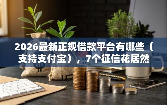 2026最新正规借款平台有哪些（支持支付宝），7个征信花居然都下款了的平台无私分享