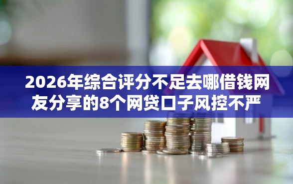 2026年综合评分不足去哪借钱网友分享的8个网贷口子风控不严的软件我觉得不错！