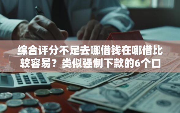综合评分不足去哪借钱在哪借比较容易？类似强制下款的6个口子参考