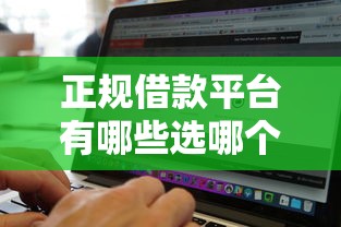 正规借款平台有哪些选哪个平台？7个无视征信黑白100%秒下平台推荐