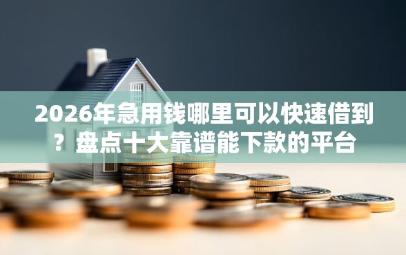 2026年急用钱哪里可以快速借到？盘点十大靠谱能下款的平台