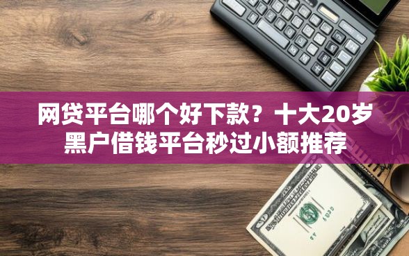 网贷平台哪个好下款？十大20岁黑户借钱平台秒过小额推荐