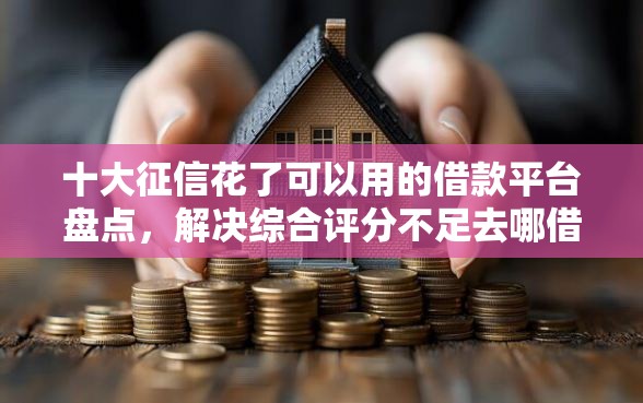 十大征信花了可以用的借款平台盘点，解决综合评分不足去哪借钱的问题