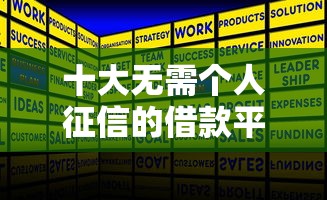 十大无需个人征信的借款平台盘点，解决正规借款平台有哪些的问题