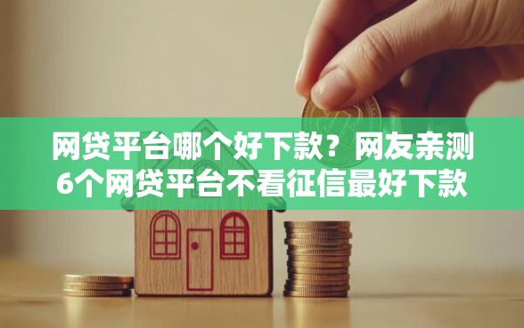 网贷平台哪个好下款？网友亲测6个网贷平台不看征信最好下款盘点