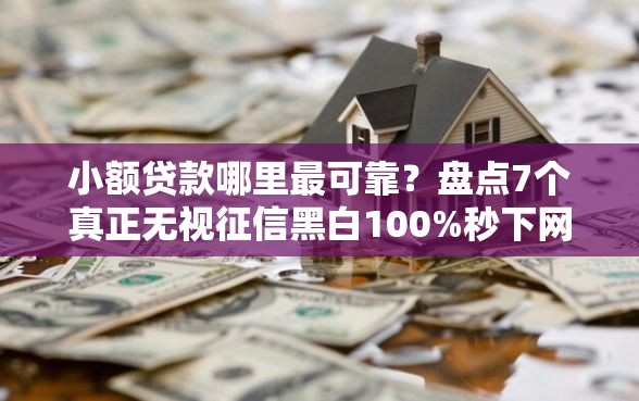 小额贷款哪里最可靠？盘点7个真正无视征信黑白100%秒下网贷给你参考