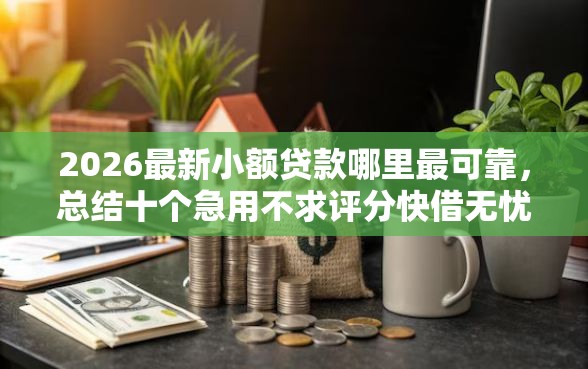 2026最新小额贷款哪里最可靠，总结十个急用不求评分快借无忧的口子！