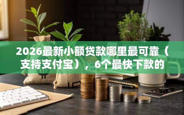 2026最新小额贷款哪里最可靠（支持支付宝），6个最快下款的贷款平台无私分享