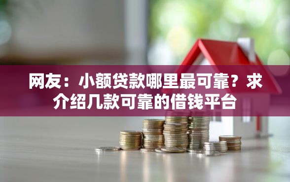 网友：小额贷款哪里最可靠？求介绍几款可靠的借钱平台