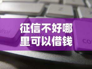 征信不好哪里可以借钱？这7个全部秒拒还有啥口子值得一试