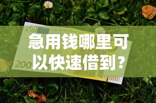 急用钱哪里可以快速借到？看看这7个黑户用借款平台可贷到款怎么样