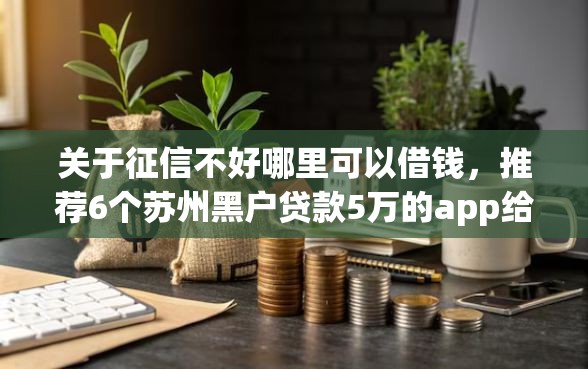关于征信不好哪里可以借钱，推荐6个苏州黑户贷款5万的app给你