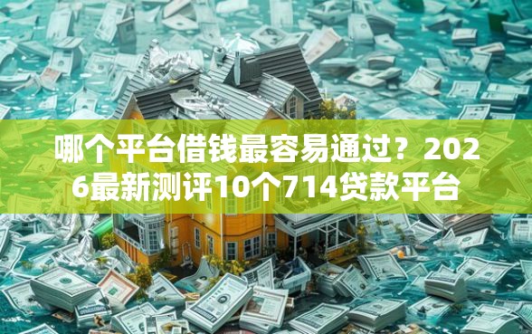 哪个平台借钱最容易通过？2026最新测评10个714贷款平台