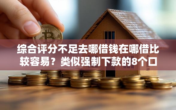 综合评分不足去哪借钱在哪借比较容易？类似强制下款的8个口子参考