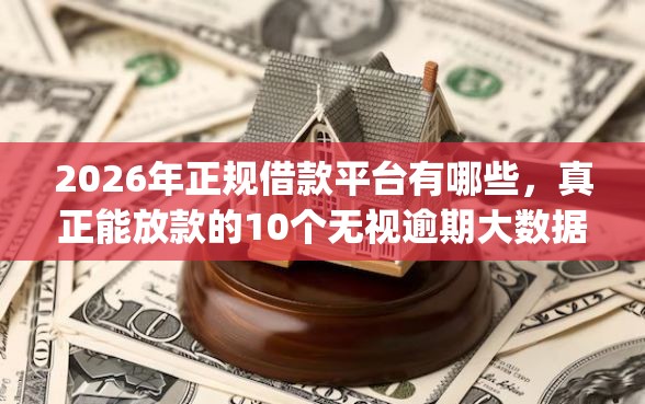 2026年正规借款平台有哪些，真正能放款的10个无视逾期大数据花户黑户app推荐