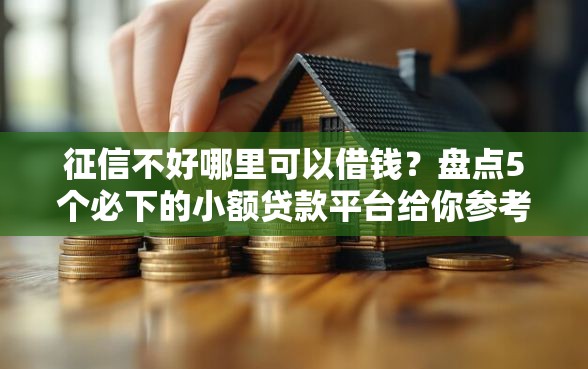 征信不好哪里可以借钱？盘点5个必下的小额贷款平台给你参考