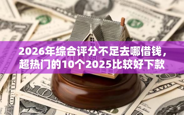 2026年综合评分不足去哪借钱，超热门的10个2025比较好下款的借款平台推荐