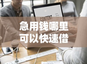 急用钱哪里可以快速借到？这6个哪些是正规网贷平台值得一试