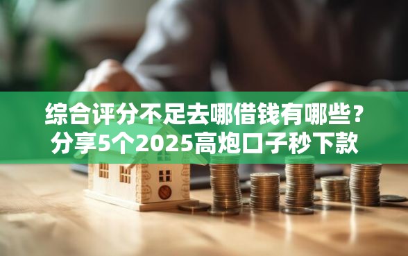 综合评分不足去哪借钱有哪些？分享5个2025高炮口子秒下款