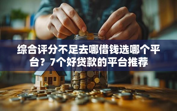 综合评分不足去哪借钱选哪个平台？7个好贷款的平台推荐