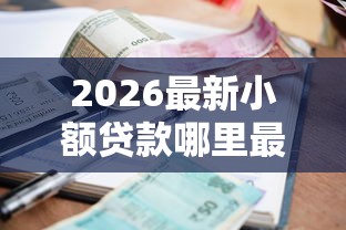 2026最新小额贷款哪里最可靠，总结十个贷款10万比较容易的软件！